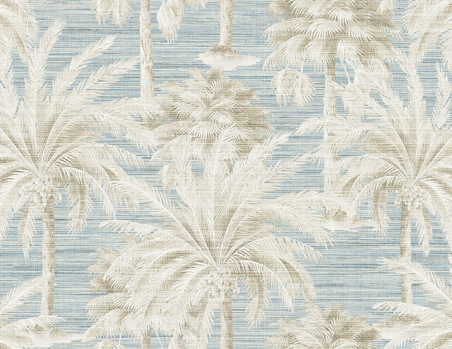 Kenneth James Dream Blue Texture Wallpaper Palm Springs Covers about 60.8 square feet 27-in by 27-ft long roll Unpasted 21 - My Fabric Connection - Kenneth James Dream Blue Texture Wallpaper Palm Springs Covers about 60.8 square feet 27-in by 27-ft long roll Unpasted 21 - My Fabric Connection -
