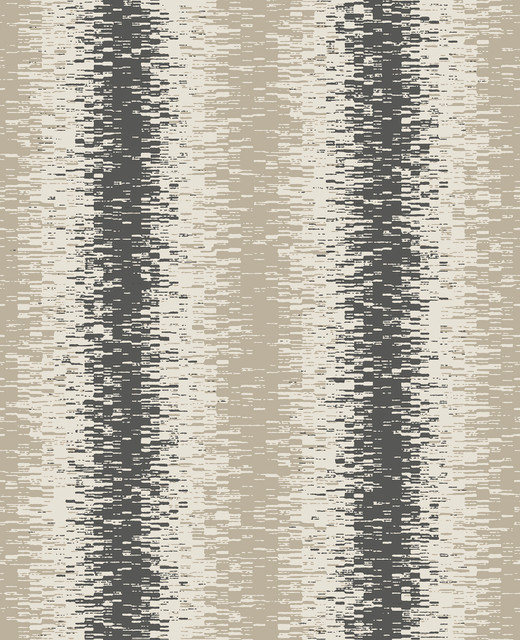 A-Street Prints Quake Taupe Abstract Stripe Wallpaper Habitat Covers about 56.4 square feet 20.5-in by 33-ft long roll Unpasted 25.2 - My Fabric Connection -