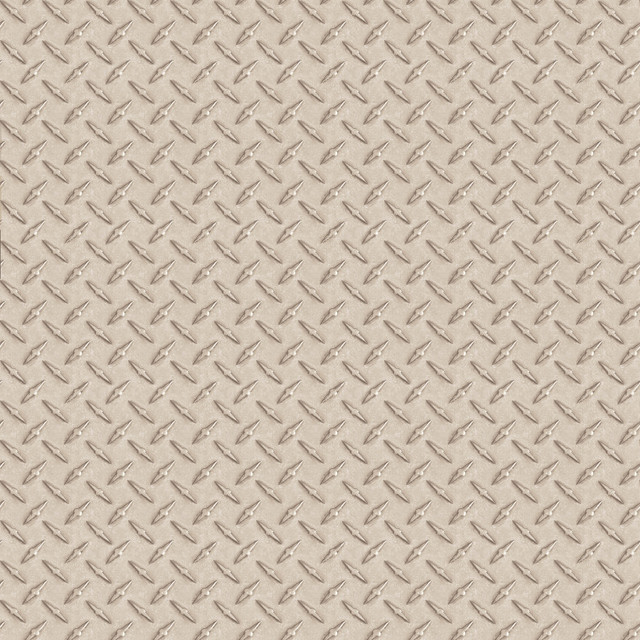 Chesapeake Kipling Silver Diamond Plate Wallpaper Gentlemen's Quarters Covers about 56.4 square feet 20.5-in by 33-ft long roll Prepasted 20.5 - My Fabric Connection -