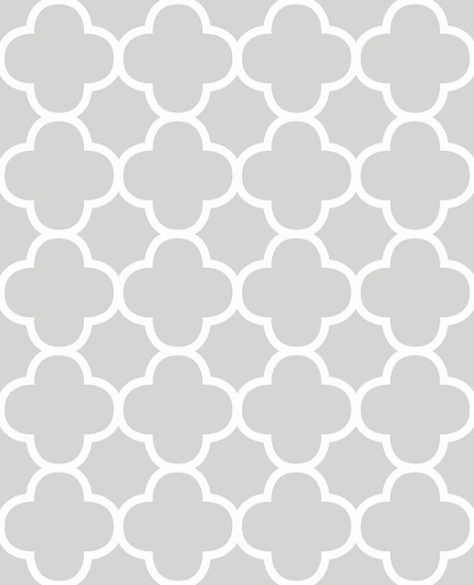 Brewster Origin Grey Quatrefoil Wallpaper For Your Bath III Covers about 56.4 square feet 20.5-in by 33-ft long roll Unpasted 5 - My Fabric Connection - Brewster Origin Grey Quatrefoil Wallpaper For Your Bath III Covers about 56.4 square feet 20.5-in by 33-ft long roll Unpasted 5 - My Fabric Connection -