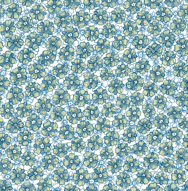 A-Street Prints Allison Blue Floral Wallpaper Ami Covers about 56.4 square feet 20.5-in by 33-ft long roll Unpasted 20.9 - My Fabric Connection - A-Street Prints Allison Blue Floral Wallpaper Ami Covers about 56.4 square feet 20.5-in by 33-ft long roll Unpasted 20.9 - My Fabric Connection -