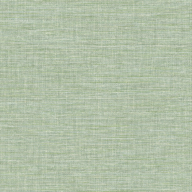 Advantage Exhale Light Green Faux Grasscloth Wallpaper Curio Covers about 56.4 square feet 20.5-in by 33-ft long roll Unpasted 20.9 - My Fabric Connection -