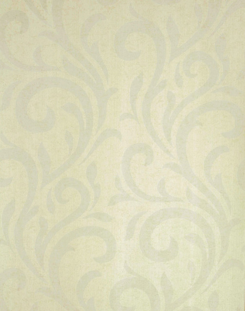 Kenneth James Dante Light Green Swirl Wallpaper Verve Covers about 56.4 square feet 20.5-in by 33-ft long roll Unpasted 21 - My Fabric Connection -