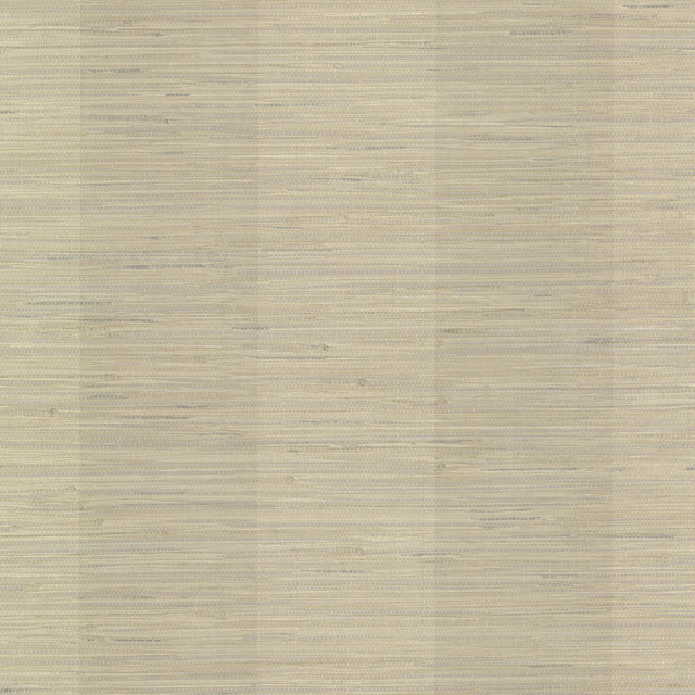 Chesapeake Oakland Pewter Grasscloth Stripe Wallpaper Stripes By Chesapeake Covers about 56.4 square feet 20.5-in by 33-ft long roll Prepasted 20.5 - My Fabric Connection -