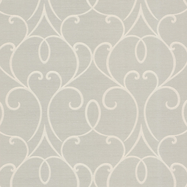 Decorline Mila Taupe Mini Classical Wallpaper Platinum Covers about 56.4 square feet 20.5-in by 33-ft long roll Unpasted 12.6 - My Fabric Connection -