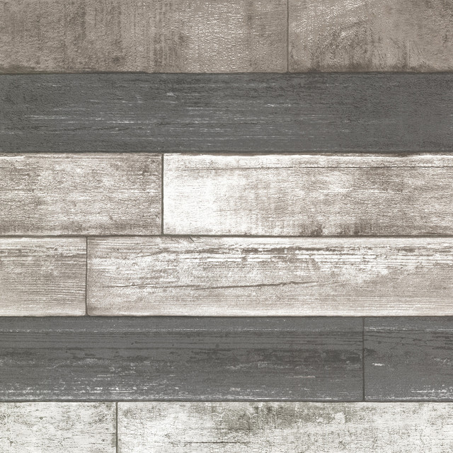 Brewster Wood Grey Ashwile Wallpaper Kitchen, Bed, & Bath IV Covers about 56.4 square feet 20.5-in by 33-ft long roll Unpasted 20.9 - My Fabric Connection - Brewster Wood Grey Ashwile Wallpaper Kitchen, Bed, & Bath IV Covers about 56.4 square feet 20.5-in by 33-ft long roll Unpasted 20.9 - My Fabric Connection -