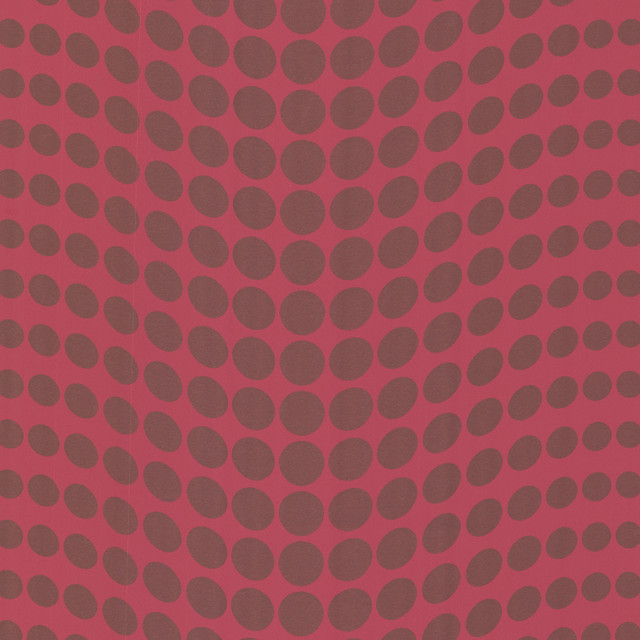 Decorline Genesis Pink Dotty Wallpaper Geo Covers about 56.4 square feet 20.5-in by 33-ft long roll Unpasted 1.6 - My Fabric Connection -