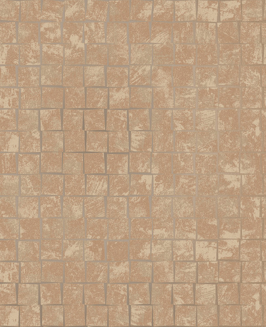 Decorline Cubist Copper Geometric Wallpaper Evolve Covers about 56.4 square feet 20.5-in by 33-ft long roll Unpasted 25.2 - My Fabric Connection - Decorline Cubist Copper Geometric Wallpaper Evolve Covers about 56.4 square feet 20.5-in by 33-ft long roll Unpasted 25.2 - My Fabric Connection -