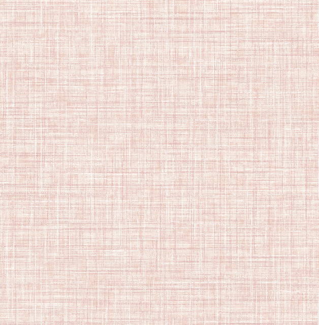 A-Street Prints Poise Pink Linen Wallpaper Celadon Covers about 56.4 square feet 20.5-in by 33-ft long roll Unpasted 0 - My Fabric Connection -