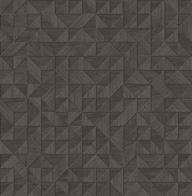 Decorline Gallerie Black Triangle Geometric Wallpaper Architecture Covers about 56.4 square feet 20.5-in by 33-ft long roll Unpasted 20.9 - My Fabric Connection - Decorline Gallerie Black Triangle Geometric Wallpaper Architecture Covers about 56.4 square feet 20.5-in by 33-ft long roll Unpasted 20.9 - My Fabric Connection -