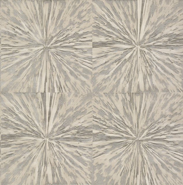 Antonina Vella Squareburst Cream Wallpaper Antonina Vella Elegant Earth Covers about 56.9 square feet 20.8-in by 32.8-ft long roll Unpasted 20.8 - My Fabric Connection - Antonina Vella Squareburst Cream Wallpaper Antonina Vella Elegant Earth Covers about 56.9 square feet 20.8-in by 32.8-ft long roll Unpasted 20.8 - My Fabric Connection -