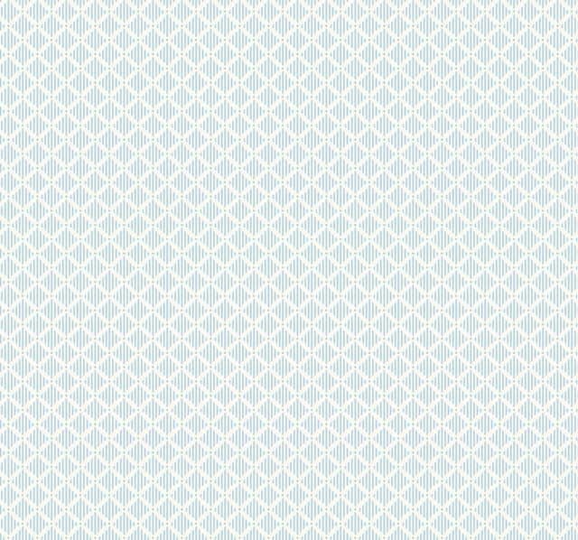 York Wallcoverings Diamond Gate Blue & White Wallpaper Grandmillennial Covers about 60.8 square feet 27-in by 27-ft long roll Prepasted 25.25 - My Fabric Connection - York Wallcoverings Diamond Gate Blue & White Wallpaper Grandmillennial Covers about 60.8 square feet 27-in by 27-ft long roll Prepasted 25.25 - My Fabric Connection -