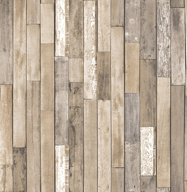 Brewster Barn Board Brown Thin Plank Wallpaper Brewster Essentials Covers about 56.4 square feet 20.5-in by 33-ft long roll Unpasted 10.43 - My Fabric Connection - Brewster Barn Board Brown Thin Plank Wallpaper Brewster Essentials Covers about 56.4 square feet 20.5-in by 33-ft long roll Unpasted 10.43 - My Fabric Connection -