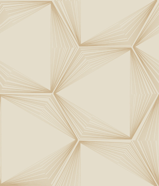 Candice Olson Honeycomb Sand & Gold Peel & Stick Wallpaper Simply Candice Covers about 34.2 square feet 20.5-in by 20-ft long roll Peel & Stick 24 - My Fabric Connection -