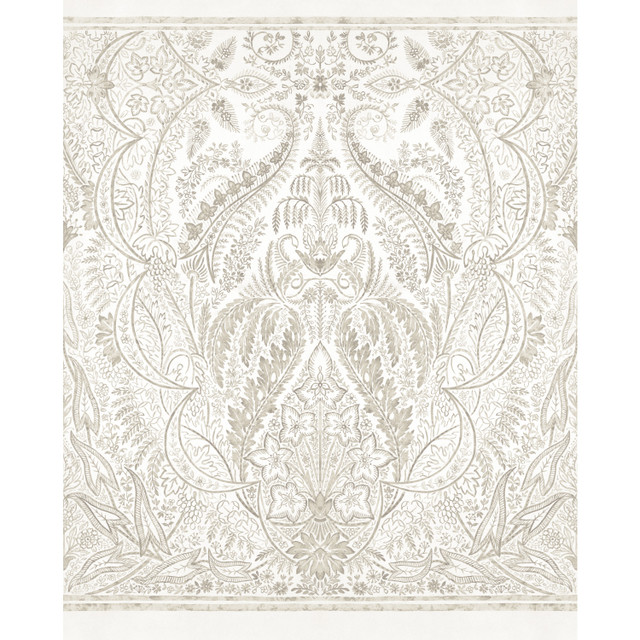 York Wallcoverings Jaipur Paisley Damas Wall Mural Damask Resource Library Measures 9-ft wide by 12-ft tall when assembled Washable and strippable Prepasted 0 - My Fabric Connection - York Wallcoverings Jaipur Paisley Damas Wall Mural Damask Resource Library Measures 9-ft wide by 12-ft tall when assembled Washable and strippable Prepasted 0 - My Fabric Connection -