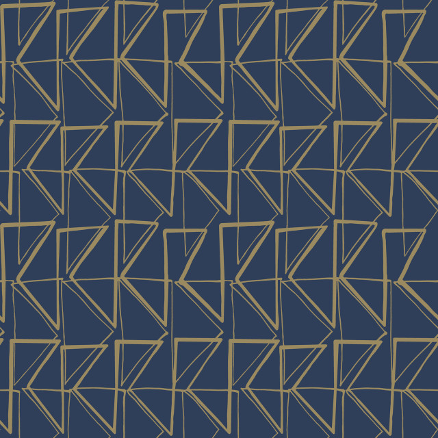 York Wallcoverings Love Triangles Blue & Gold Metallic Peel & Stick Wallpaper York Premium Peel + Stick Risky Business Vol. III Covers about 34.2 square feet 20.5-in by 20-ft long roll Peel & Stick 20.5 - My Fabric Connection - York Wallcoverings Love Triangles Blue & Gold Metallic Peel & Stick Wallpaper York Premium Peel + Stick Risky Business Vol. III Covers about 34.2 square feet 20.5-in by 20-ft long roll Peel & Stick 20.5 - My Fabric Connection -