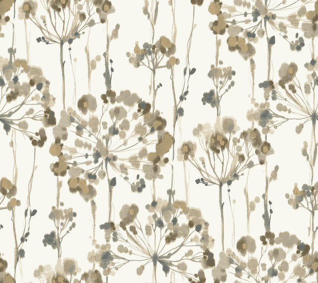 Candice Olson Flourish Neutral Peel & Stick Wallpaper York Premium Peel + Stick Covers about 45 square feet 27-in by 20-ft long roll Peel & Stick 24 - My Fabric Connection - Candice Olson Flourish Neutral Peel & Stick Wallpaper York Premium Peel + Stick Covers about 45 square feet 27-in by 20-ft long roll Peel & Stick 24 - My Fabric Connection -