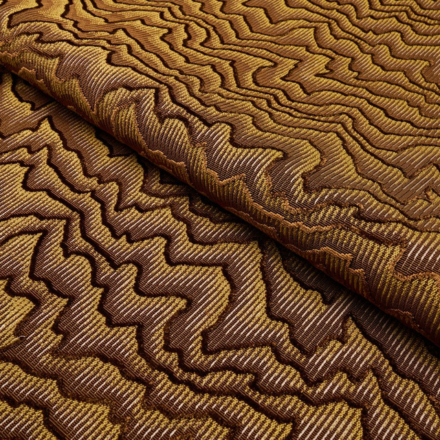 Schumacher Fabric Zambezi Velvet Bronze 83020 Cut & Patterned Velvets 13.25" - My Fabric Connection -