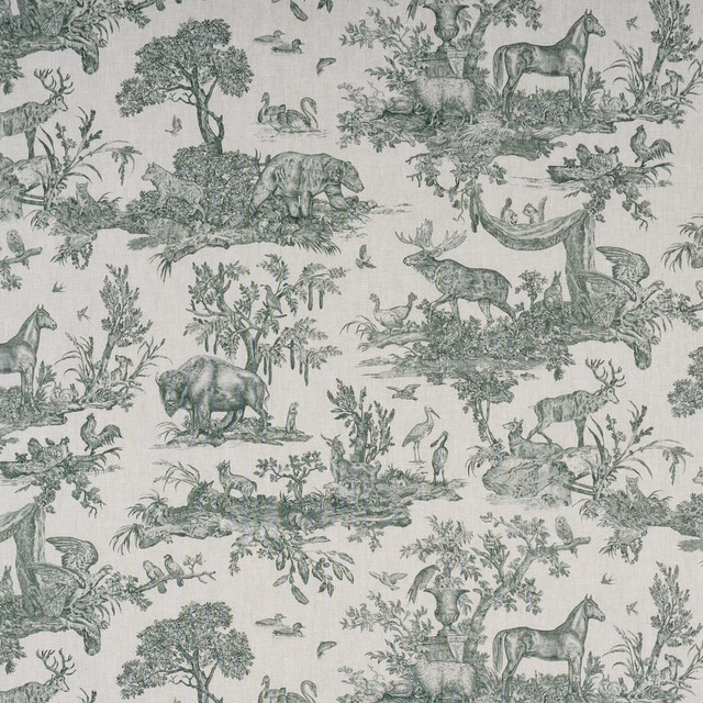 Schumacher Fabric Western Toile Forest 182272 A Country Life 38.0" - My Fabric Connection -