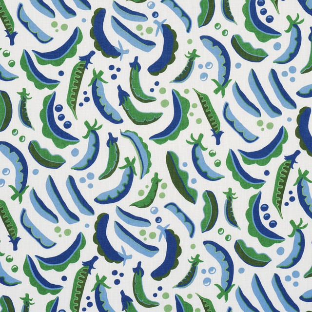 Schumacher Fabric Sugar Ann Indoor/Outdoor French Blue 182211 Studio Bon 16.88" - My Fabric Connection - Schumacher Fabric Sugar Ann Indoor/Outdoor French Blue 182211 Studio Bon 16.88" - My Fabric Connection -