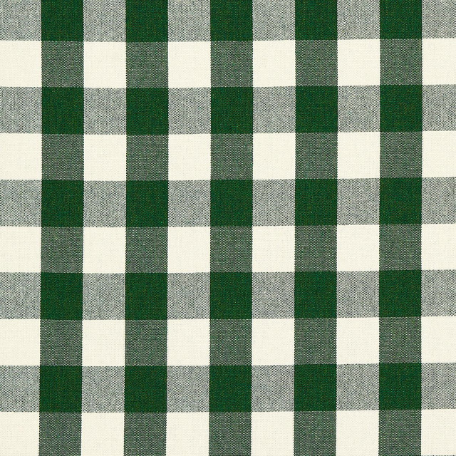 Schumacher Fabric Dutton Buffalo Check Emerald 82941 Luxe Lodge 27.5" - My Fabric Connection - Schumacher Fabric Dutton Buffalo Check Emerald 82941 Luxe Lodge 27.5" - My Fabric Connection -