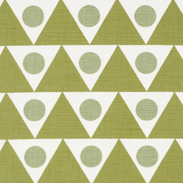 Schumacher Fabric Pennant Green 182221 Studio Bon 2.25" - My Fabric Connection - Schumacher Fabric Pennant Green 182221 Studio Bon 2.25" - My Fabric Connection -