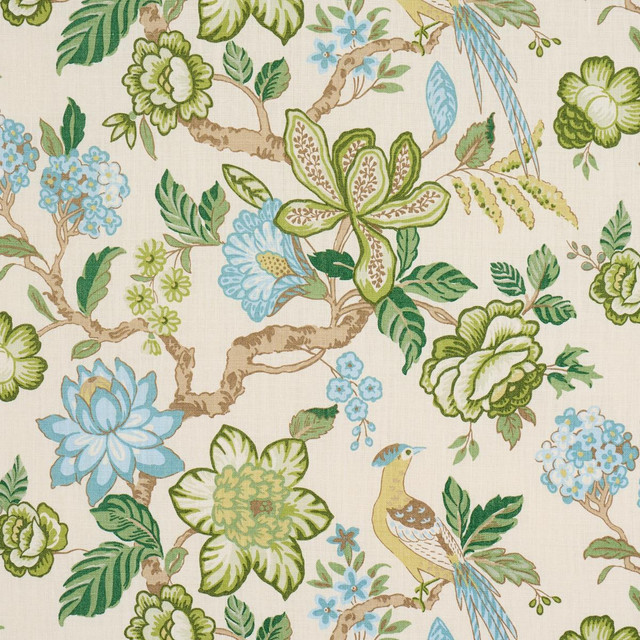 Schumacher Fabric Huntington Gardens Paradis 175565 Timothy Corrigan 27.0" - My Fabric Connection - Schumacher Fabric Huntington Gardens Paradis 175565 Timothy Corrigan 27.0" - My Fabric Connection -