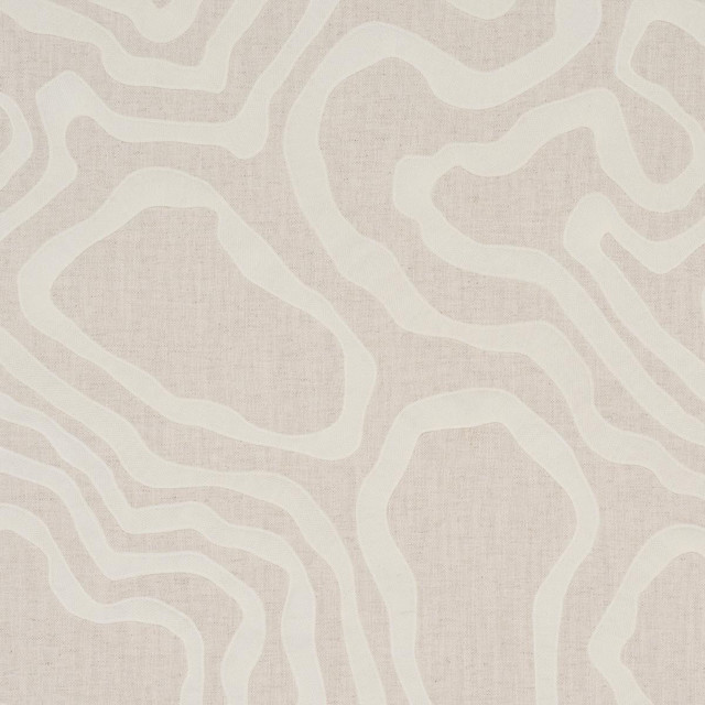 Schumacher Fabric Defeo Embroidery Bone 84431 Mesa 25.5" - My Fabric Connection - Schumacher Fabric Defeo Embroidery Bone 84431 Mesa 25.5" - My Fabric Connection -