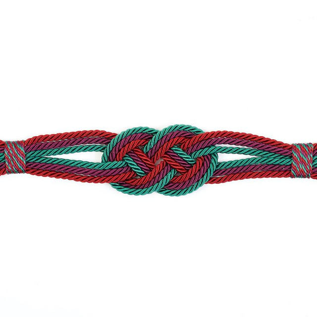 Schumacher Trim Mounia Tie Back Jewel 79851 Rive Gauche - My Fabric Connection - Schumacher Trim Mounia Tie Back Jewel 79851 Rive Gauche - My Fabric Connection -