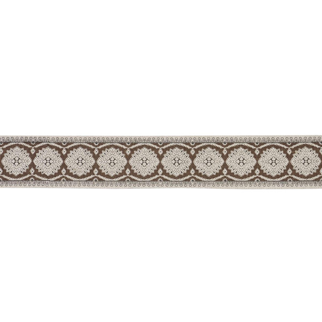 Schumacher Trim Maximilian Tape Brown 84331 Rita Konig - My Fabric Connection - Schumacher Trim Maximilian Tape Brown 84331 Rita Konig - My Fabric Connection -