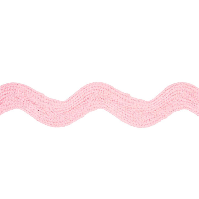 Schumacher Trim Ric Rac Tape Large Pale Pink 82720 New Old-Fashioned - My Fabric Connection - Schumacher Trim Ric Rac Tape Large Pale Pink 82720 New Old-Fashioned - My Fabric Connection -