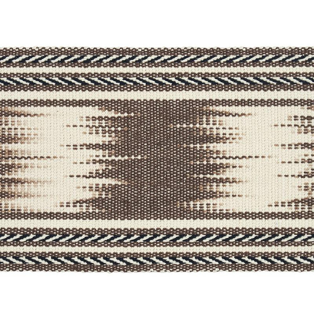Schumacher Trim Banyan Ikat Tape Brown 79302 Happy Together - My Fabric Connection - Schumacher Trim Banyan Ikat Tape Brown 79302 Happy Together - My Fabric Connection -