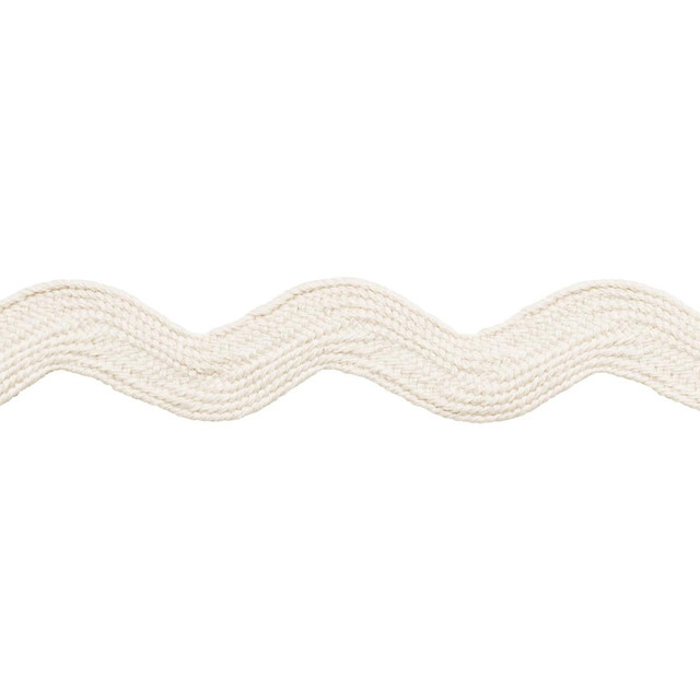 Schumacher Trim Ric Rac Tape Large Ivory 82725 New Old-Fashioned - My Fabric Connection - Schumacher Trim Ric Rac Tape Large Ivory 82725 New Old-Fashioned - My Fabric Connection -