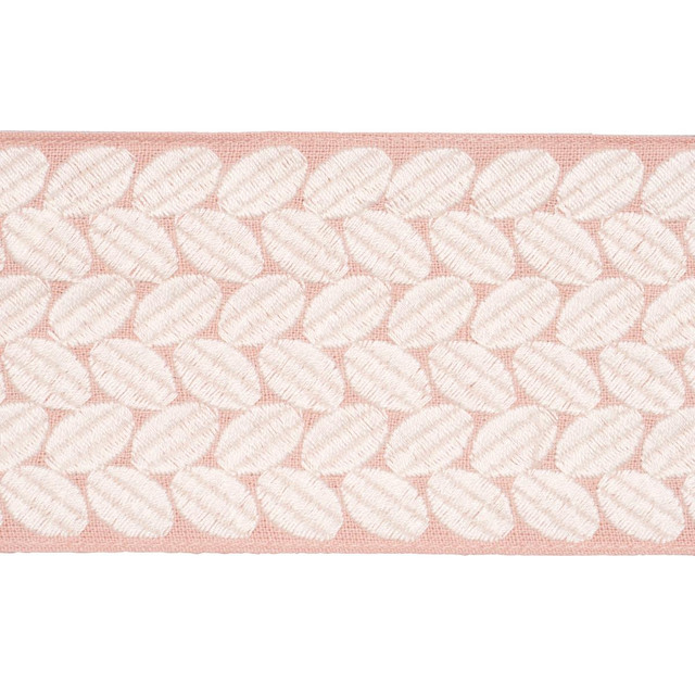Schumacher Trim Berkeley Tape Wide Blush 83910 Perennial Favorite Trims 1.0" - My Fabric Connection -