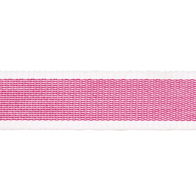 Schumacher Trim Sandpiper Tape Narrow Pink 83892 Perennial Favorite Trims - My Fabric Connection - Schumacher Trim Sandpiper Tape Narrow Pink 83892 Perennial Favorite Trims - My Fabric Connection -