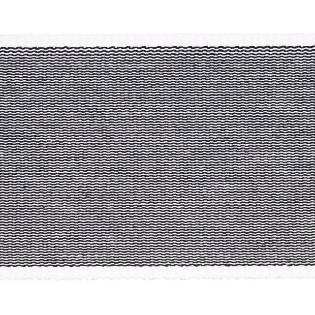 Schumacher Trim Sandpiper Tape Wide Carbon 79386 Perennial Favorite Trims - My Fabric Connection - Schumacher Trim Sandpiper Tape Wide Carbon 79386 Perennial Favorite Trims - My Fabric Connection -
