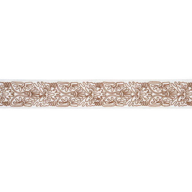 Schumacher Trim Nico Tape Natural 84760 Ashbury - My Fabric Connection - Schumacher Trim Nico Tape Natural 84760 Ashbury - My Fabric Connection -