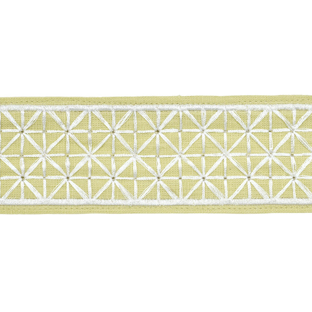 Schumacher Trim Directoire Tape Narrow Citron 83853 Perennial Favorite Trims - My Fabric Connection - Schumacher Trim Directoire Tape Narrow Citron 83853 Perennial Favorite Trims - My Fabric Connection -
