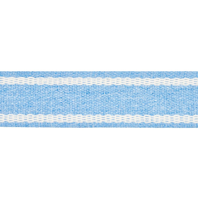 Schumacher Trim Sullivan Tape Narrow Indoor/Outdoor Blue 83670 Perennial Favorite Trims - My Fabric Connection - Schumacher Trim Sullivan Tape Narrow Indoor/Outdoor Blue 83670 Perennial Favorite Trims - My Fabric Connection -