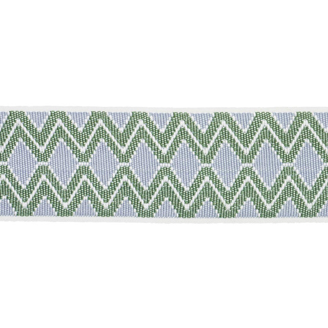 Schumacher Trim Pinula Tape Fern 84100 A Rum Fellow 2.62" - My Fabric Connection - Schumacher Trim Pinula Tape Fern 84100 A Rum Fellow 2.62" - My Fabric Connection -
