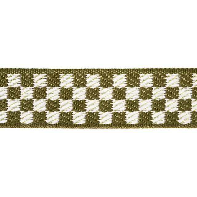 Schumacher Trim Zee Tape Narrow Olive 82491 Charlap Hyman & Herrero - My Fabric Connection - Schumacher Trim Zee Tape Narrow Olive 82491 Charlap Hyman & Herrero - My Fabric Connection -