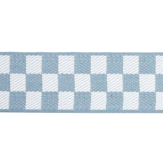 Schumacher Trim Zee Tape Sky 82481 Charlap Hyman & Herrero 1.0" - My Fabric Connection - Schumacher Trim Zee Tape Sky 82481 Charlap Hyman & Herrero 1.0" - My Fabric Connection -
