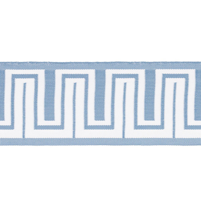 Schumacher Trim Zeus Indoor/Outdoor Tape Sky 82440 Mary Mcdonald 1.75" - My Fabric Connection - Schumacher Trim Zeus Indoor/Outdoor Tape Sky 82440 Mary Mcdonald 1.75" - My Fabric Connection -