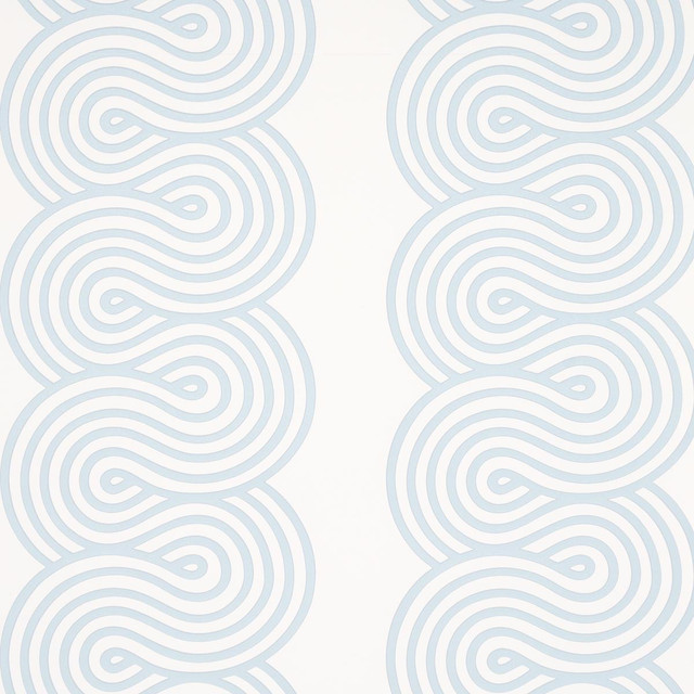Schumacher Wallpaper Giraldi Sky 5014791 Moon River - My Fabric Connection - Schumacher Wallpaper Giraldi Sky 5014791 Moon River - My Fabric Connection -