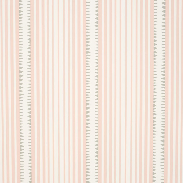 Schumacher Wallpaper Moncorvo Pink 5008106 Stripes Revisits 27.0" - My Fabric Connection - Schumacher Wallpaper Moncorvo Pink 5008106 Stripes Revisits 27.0" - My Fabric Connection -