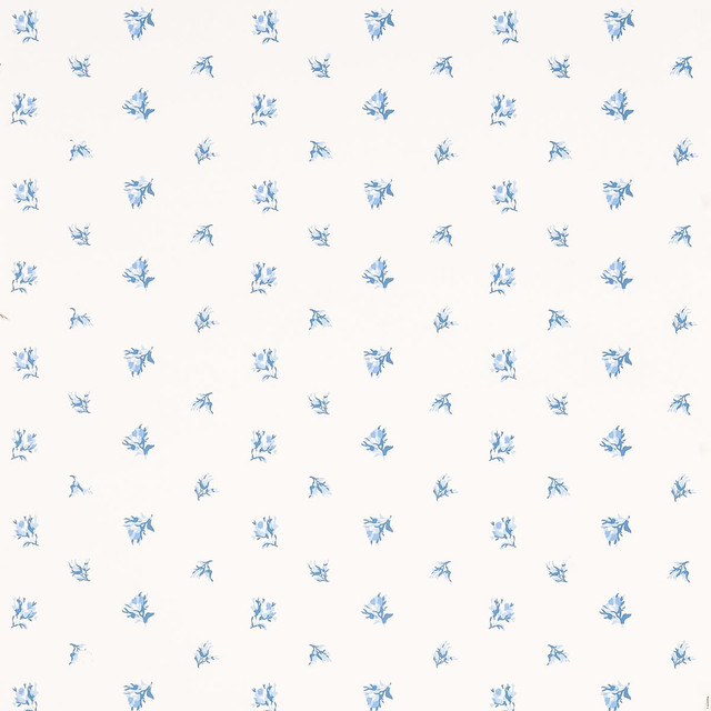 Schumacher Wallpaper Margie Floral Porcelain 5014740 New Old-Fashioned 9.0" - My Fabric Connection - Schumacher Wallpaper Margie Floral Porcelain 5014740 New Old-Fashioned 9.0" - My Fabric Connection -