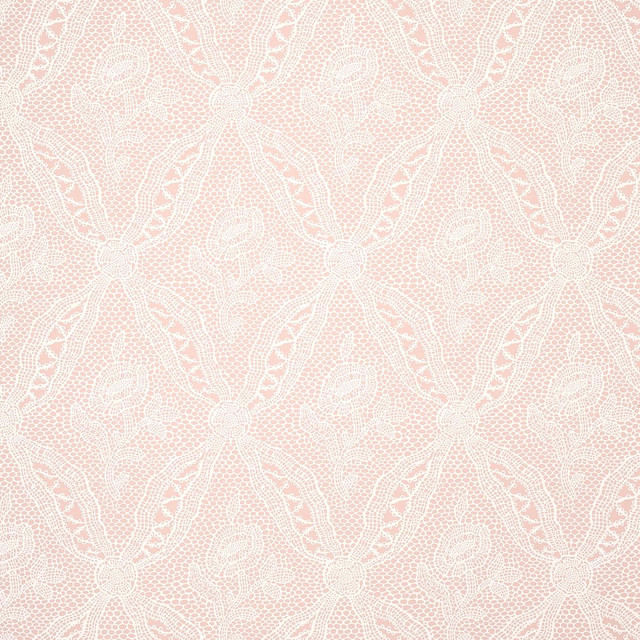 Schumacher Wallpaper Cosette Lace Blush 5014720 New Old-Fashioned 27.0" - My Fabric Connection - Schumacher Wallpaper Cosette Lace Blush 5014720 New Old-Fashioned 27.0" - My Fabric Connection -