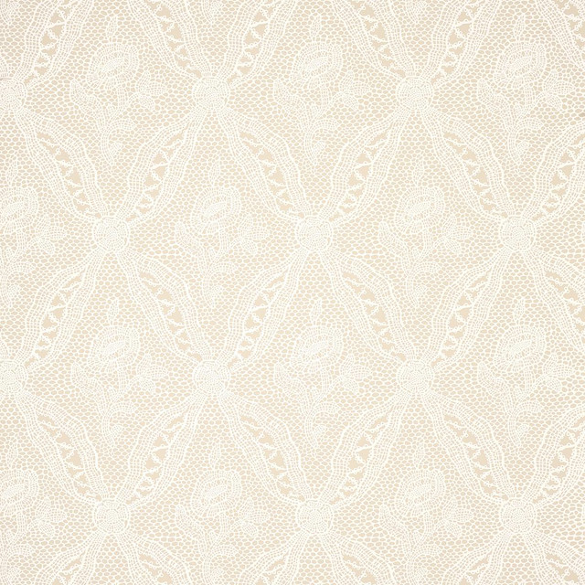 Schumacher Wallpaper Cosette Lace Sand 5014721 New Old-Fashioned 27.0" - My Fabric Connection - Schumacher Wallpaper Cosette Lace Sand 5014721 New Old-Fashioned 27.0" - My Fabric Connection -