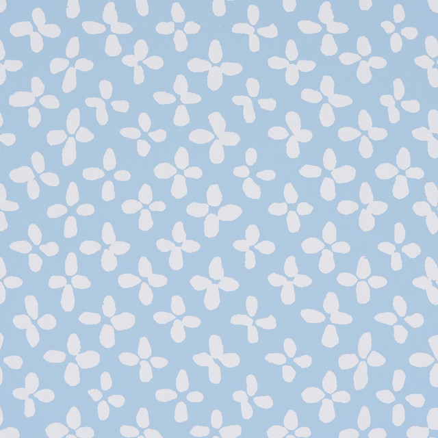 Schumacher Wallpaper Emerson Ivory On Sky 5013940 Easy Elements 27.0" - My Fabric Connection - Schumacher Wallpaper Emerson Ivory On Sky 5013940 Easy Elements 27.0" - My Fabric Connection -