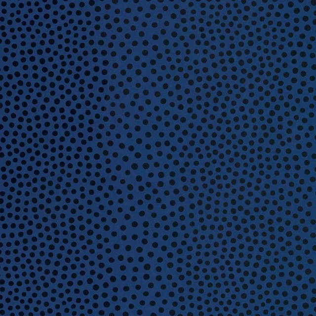 Schumacher Wallpaper Raindots Marine Noir 5007504 Drawn From Nature 9.0" - My Fabric Connection - Schumacher Wallpaper Raindots Marine Noir 5007504 Drawn From Nature 9.0" - My Fabric Connection -